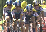 Team Astana gewinnt die vierte Etappe der Tour de France 2009